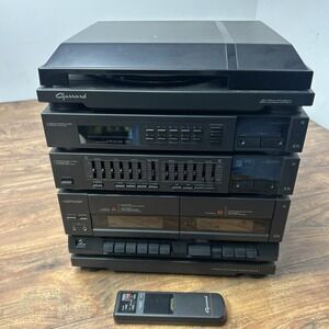 RARE Garrard Integrated Dynamic Sound System Turntable Music Record GHS 23 *READ